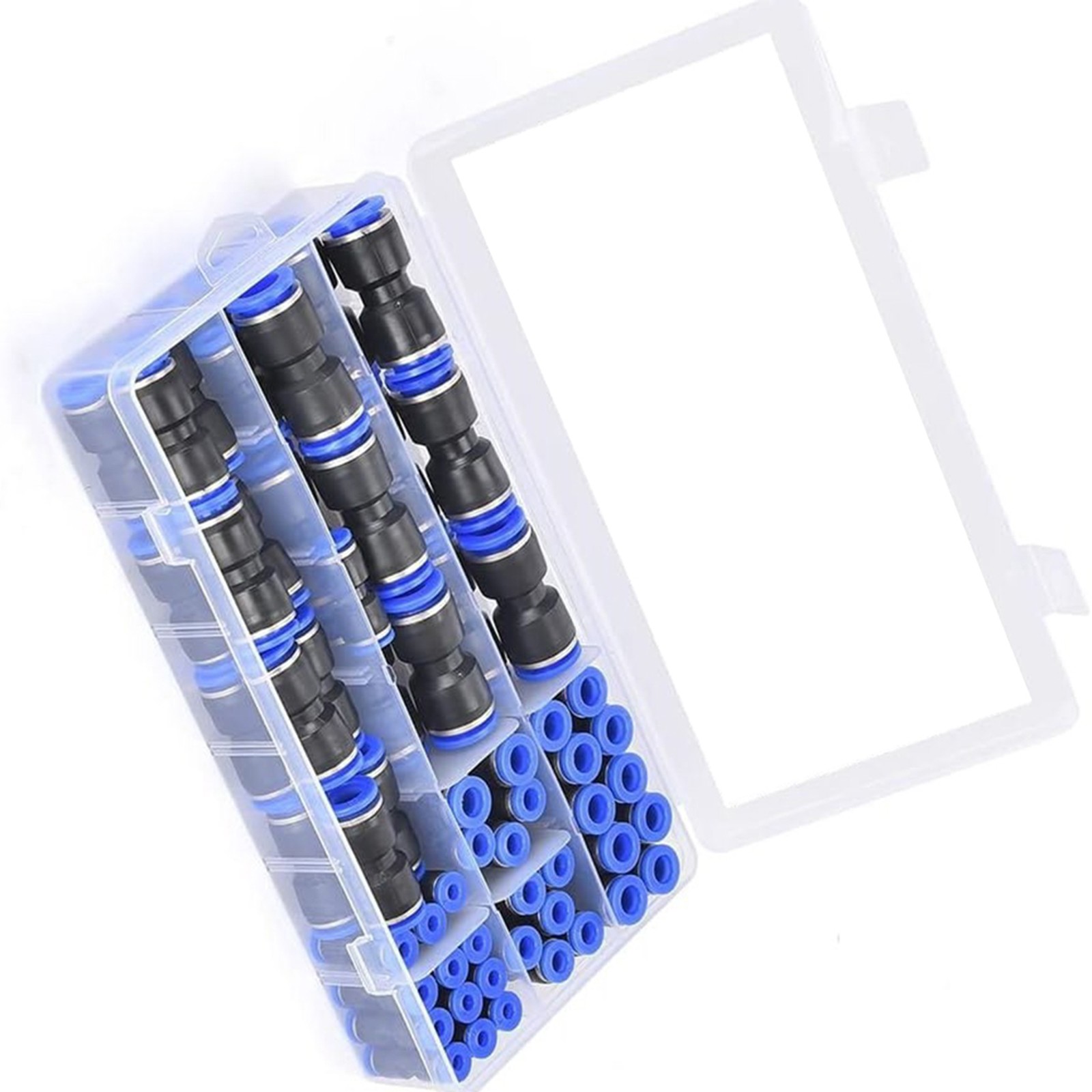 60Pcs Quick Connect Air Hose Fittings kit 5/32" 1/4" 5/16" 3/8" 1/2" inch