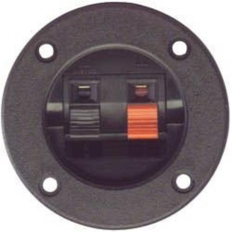 Round Speaker Wire Terminal Cup Spring Type