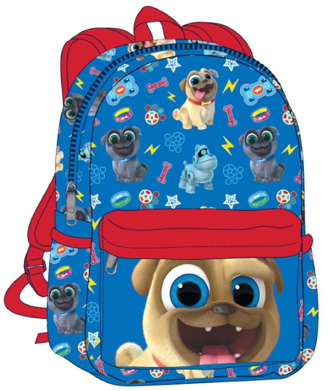 Disney Puppy Dog Pals All Over Print 16 inch Backpack Bingo 