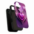 thumbnail image 3 of Magical Love Angel Wings Heart iPhone Case for Valentine’s Day Couples Gift Compatible with iPhone 11/12/13/14/15/16 (Pro Max/Plus), 3 of 9