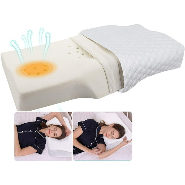 Cervical Pillows For Neck Pain Relief, Memory Foam Pillow For