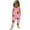 Pink, variant on KkSLirnhs Size 2Y-10Y Toddler Girls Kids Printing Jumpsuit Playsuit Strap Romper Summer Outfits Clothes Pink 4 Years