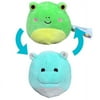 Squishmallows 5" Flip-A-Mallows Wendy the Frog & Hank the Hippo