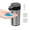 Black-2, variant on Automatic Soap Dispenser 304 Metal nearness Motion Activated Liquid Soap Dispenser With Rechargeable Battery Customizable Output For Sink Area