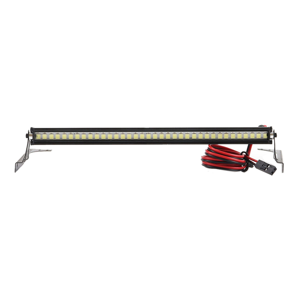 Metal Roof Lamp 36 LED Lights Bar for 1:10 Scale RC Rock Crawler Car 5-7.4V 