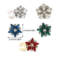 thumbnail image 2 of Baohd 5x Generic Button Covers For Shirts Crystal Fancy Buttons Set Clip On Button E, 2 of 4