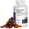 Bronson Lecithin 1200 mg Brain Support, 250 Softgels