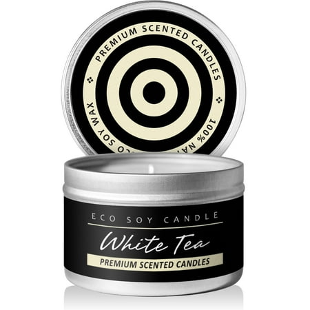 - I & Candle, Aromatherapy Soy Wax Scented Candles (White Tea & Ginger)