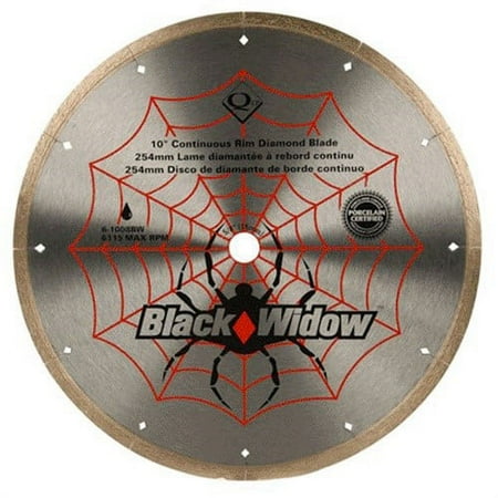 UPC: 0010306001984 | 6-1008bw 10  Black Widow Diamond Blade