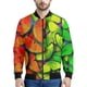 thumbnail image 4 of Chaqueta con estampado 3D de mariposas e insectos para hombre, ropa holgada, sudadera, chaqueta bomber informal con cremallera, tops de calle, 4 of 4