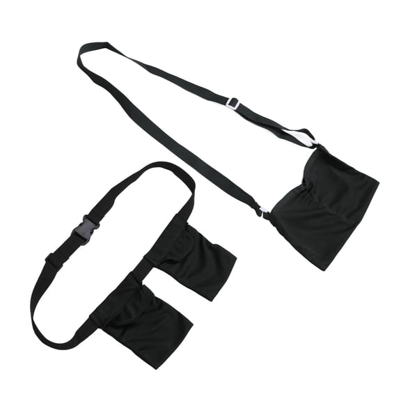Mastectomy Drainage Pouch, Mesh Bag Elastic Band Sliding Buckles Surgery Drain Holder For Recovery Black