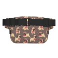 thumbnail image 3 of Easygdp Cut Pug Fanny Packs para Mujeres y Hombres, Bolsa de Cinturón, Bolsos de Cruz para Trabajo/Correr/Senderismo, 3 of 9