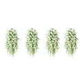 thumbnail image 1 of Colgante de pared de enredadera de flor de rosa artificial - Guirnalda floral de imitación de plástico decorativa de 75 cm | Decoración del techo de la sala de estar | Cubierta de conducto de, 1 of 8