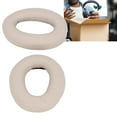 thumbnail image 1 of Almohadillas de repuestro para wh-000xm2 y mdr-000x auriculares, almohadillas de espuma viscoelástica de cuero proteico parauriculares con aislamiento de ruido, 1 of 7