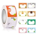 thumbnail image 1 of Coofit Autocollant d'Étiquette de Nom Coloré - 350 Pcs Étiquettes de Nom Mignonnes Unies Autocollants Bordés, 1 of 10