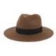 thumbnail image 1 of 1 Uds. Sombrero De Paja De Jazz De 60 Cm De Verano Al Aire Libre Sombrero De Playa Al Aire Libre Protección Solar Sombrero De Regalo - Café, 1 of 5