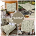 thumbnail image 6 of Sage Green Flowers Tapestry for Bedroom Wall Hanging Tapestry, Rustic Pastoral Botanical Floral Leaf Ceiling Backdrop Tapestries Poster Blanket Wall Decor for Teens Room Living Room Dorm 55" x 73", 6 of 8