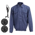 thumbnail image 1 of Ropa con aire acondicionado camisa verano hombres chaqueta de enfriamiento chaleco ropa de trabajo con FanL, 1 of 5