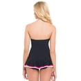 thumbnail image 2 of Profile by Gottex Gala Bandeau Swimdress E768A-2047-019 Black / 8, 2 of 2