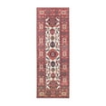 thumbnail image 4 of My Magic Carpet 2.5'x7' Machine Washable Non-Slip Kitchen Hallway Runner Rug, Ramage Maroon, 4 of 5
