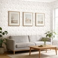 thumbnail image 3 of DAZLUTE Large Floral Peel and Stick Wallpaper Vintage Floral Wallpaper Stylish Floral Contact Paper Leaf Wallpaper Self Adhesive Removable Wallpaper,17.71" x 118", 3 of 11