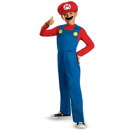 Nintendo's Super Mario Brothers Boys Classic Mario Halloween