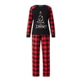 thumbnail image 2 of Meihuid Christmas Pajamas for Family Christmas Pjs Matching Sets Red Plaid Christma Pajama Family Xmas Holiday Sleepwear Set, 2 of 5