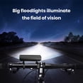 thumbnail image 3 of Bicycle Light USB Rechargeable Bike Light Waterproof Aluminum Alloy Shell Adjustable Brightness Handlebar Light for Outdoor, 3 of 10