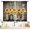 Tournesol-03, variante sur Rideaux de Cuisine Rustiques à Tournesols, Vase Floral Jaune Style Ferme Campagne Rural en Bois avec Poche pour Tringle, Petits Rideaux Courts pour Fenêtre, Traitements de Rideaux pour Chambre et Salon, 2 Panneaux, 55x39 Pouces