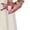 White, variant on Womens Bohemian Printed Beach Set Halter Neck Sleeveless Top and Midi Skirt Two Piece Outfit White S