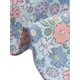 thumbnail image 5 of BLUSA DE BOTONES PARA MUJER CHIC INSPIRE, CON MANGAS CORTAS Y PUFF, CUELLO TURNDOWN, FLORAL, DE ALGODÓN, TAMAÑO S, AZUL CLARO, 5 of 5