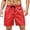 Red, variant on XMMSWDLA Mens Swim Trunks Quick Dry Swimming Shorts Dark Blue Mens Dress Shorts