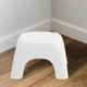 thumbnail image 1 of Taburete Sencillo, Redondo Y Cómodo para El Hogar, Decoración, Silla Portátil Ligera para para Muebles de Interior , Blanco BLESIY banco pequeño, 1 of 8