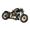 thumbnail image 4 of Estatua de motocicleta, figura de hierro, regalo de cumpleaños, obra de arte, adorno, escultura para estantería de interior, escritorio, pasillo, sala, 4 of 9