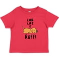 thumbnail image 3 of Inktastic Lab Life is Ruff Yellow Lab Boys or Girls Baby T-Shirt, 3 of 5
