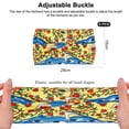 thumbnail image 2 of Foulard de yoga Imprimé Mode Exercice Large Bandeau, 2 of 5
