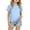 Light Blue, variant on Bigetiay Girls Top Breathable Lightweight Summer Quick Dry Basic Tee for Big Kids and Tweens Casual Outdoor Wear 9-10 Years