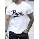 thumbnail image 1 of Especial del Día del Padre: Camiseta informal de verano para hombre con un diseño de estampado único: mezcla de poliéster transpirable, cuello redondo y manga corta para adultos, hombres, mujeres, ado, 1 of 6