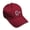 Burgundy, variant on Soft Baseball Hat Embroidered Dad Hat Cuba Cuban Embroidery Men & Ladies Baseball Cap Cotton Burgundy Design Only