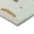 thumbnail image 4 of Addison Rugs Chantille Indoor/Outdoor Transitional Abstract Ivory Washable Rectangle Rug, 3' x 5', 4 of 6