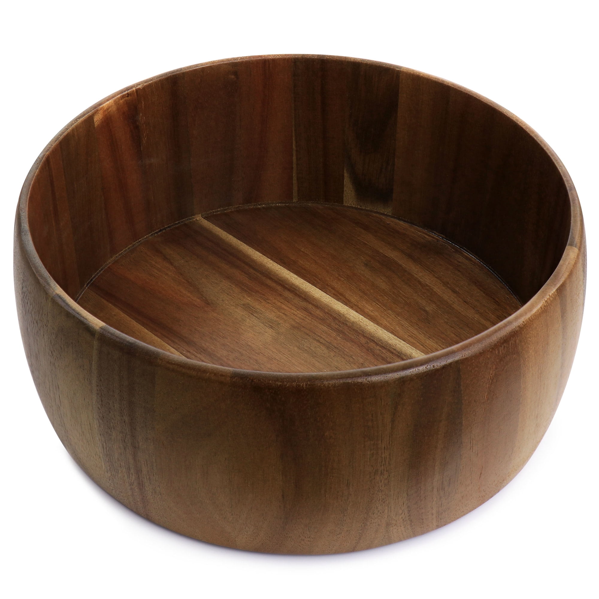 Gibson Elite 78975.03 Acacia Wood Salad Bowl & Spoon Set, Brown - 3 Piece