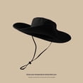 thumbnail image 2 of Clossjun Unisex Waterproof Quick-Dry Bucket Hat, Wide Brim Sun for Outdoor Fishing & Hiking, 2 of 6