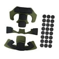 thumbnail image 1 of Colaxi Helmet Padding Kit Inserts Cushions Breathable Soft Multifunction Inner Mats Memory Sponge Pads for Skating Riding Green, 1 of 8