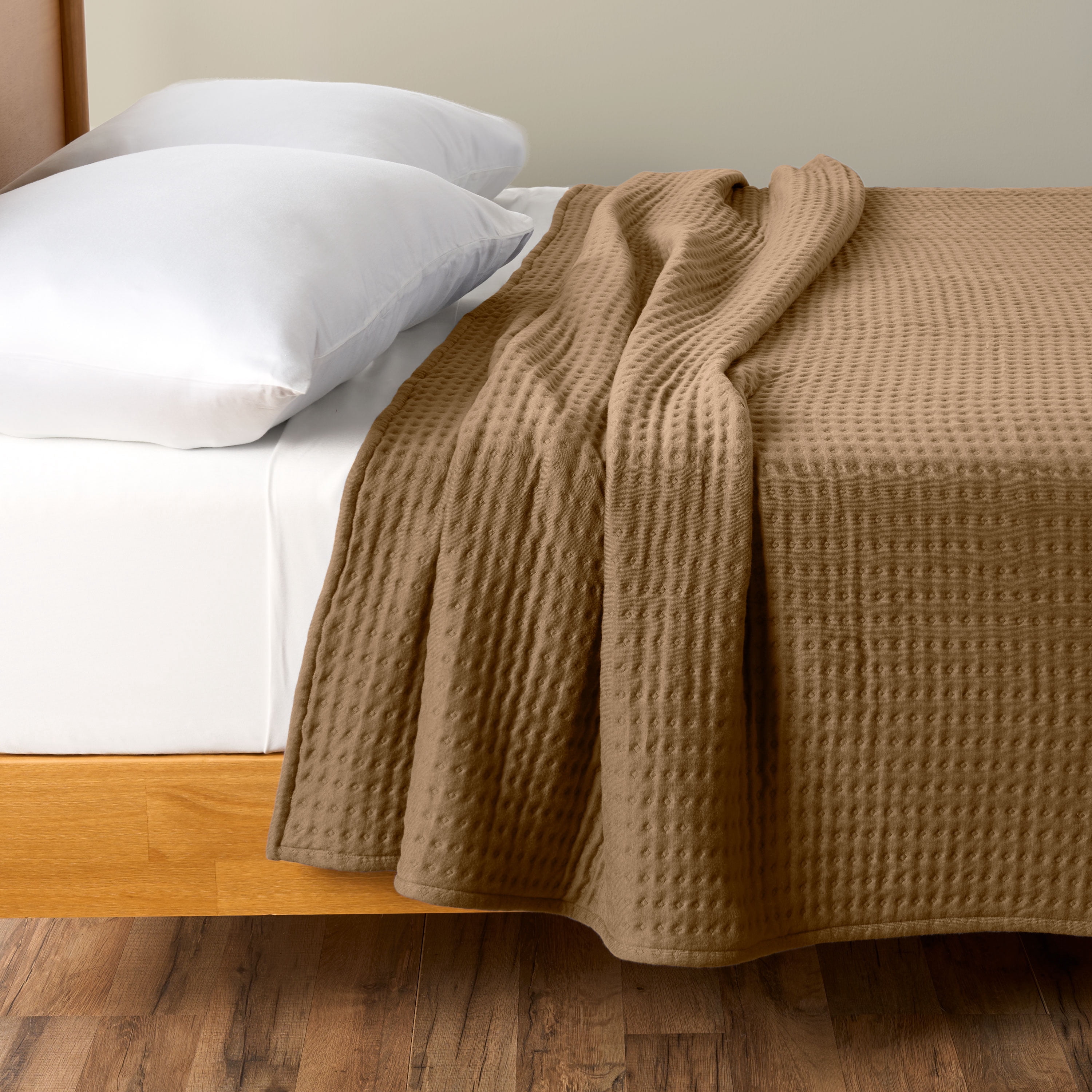 Allswell Double Knit Blanket, Fatigue Tan, King