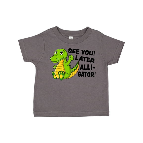 Inktastic See You Later Alligator Boys or Girls Toddler T-Shirt