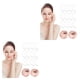 thumbnail image 3 of Guardurnaity 12 Uds ojos almohadilla de silicona lavable multifuncional pequeñas arrugas parche seguridad cuidado Facial herramientas mujer niñas 2piezas, 3 of 6