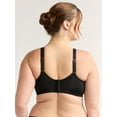 thumbnail image 2 of Joyspun Women's & Women's Plus Smooth Micro Unlined Underwire Bra, Sizes 38DD-46DDD, 2 of 6