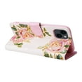 thumbnail image 5 of Compatible with iPhone 14 Case Retro Gilded Flower PU Leather RFID Blocking Wallet Cover, 5 of 5