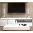 thumbnail image 5 of Contempolights Cascada II 34" LED Integrated, Color Temperature Dimmer Table Lamp Champagne Gold, 5 of 5