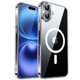 thumbnail image 1 of Funda de teléfono CANSHN magnética transparente para iPhone 16 Plus de 6.7 pulgadas, 1 of 8